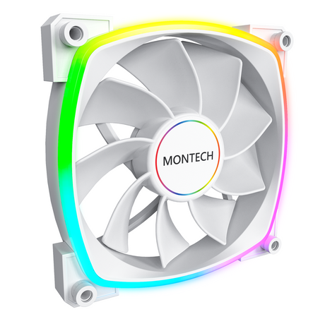 Montech RX140 PWM White - 140mm ARGB Reverse Montech