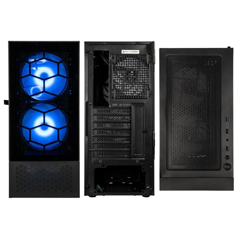 Kolink Observatory MX Glass ARGB Midi Tower Case - Black Pro Gamersware - Kolink