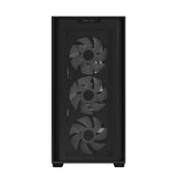 ASUS A21 PLUS mATX Case with 4 Pre-installed ARGB Fans, BTF support - Black ASUS