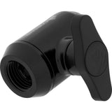 CORSAIR Hydro X Series XF Ball Valve Manuel boldventil til flydende kølesystem 1-pack Sort