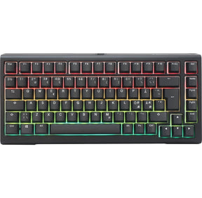 Ducky Tinker75 - Prebuilt - ISO - Black - MX Cherry Red Ducky