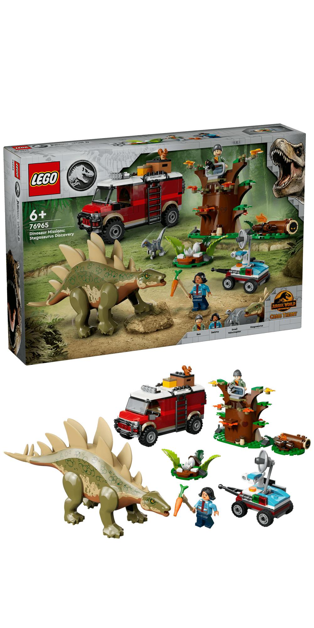 LEGO - Jurassic World - Dinosaur Missions: Stegosaurus Discovery (76965) LEGO