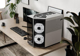 APNX V1, Midi-Tower, ATX, Tempered Glass - black / white Aerocool Advanced Technologies Co., LTD (APNX)