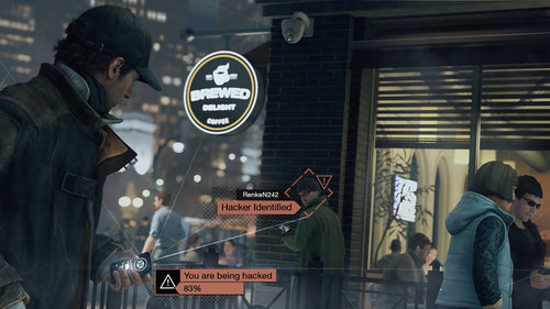 Watch Dogs – fransk omslag – Xbox One – motiv fra spillet 2