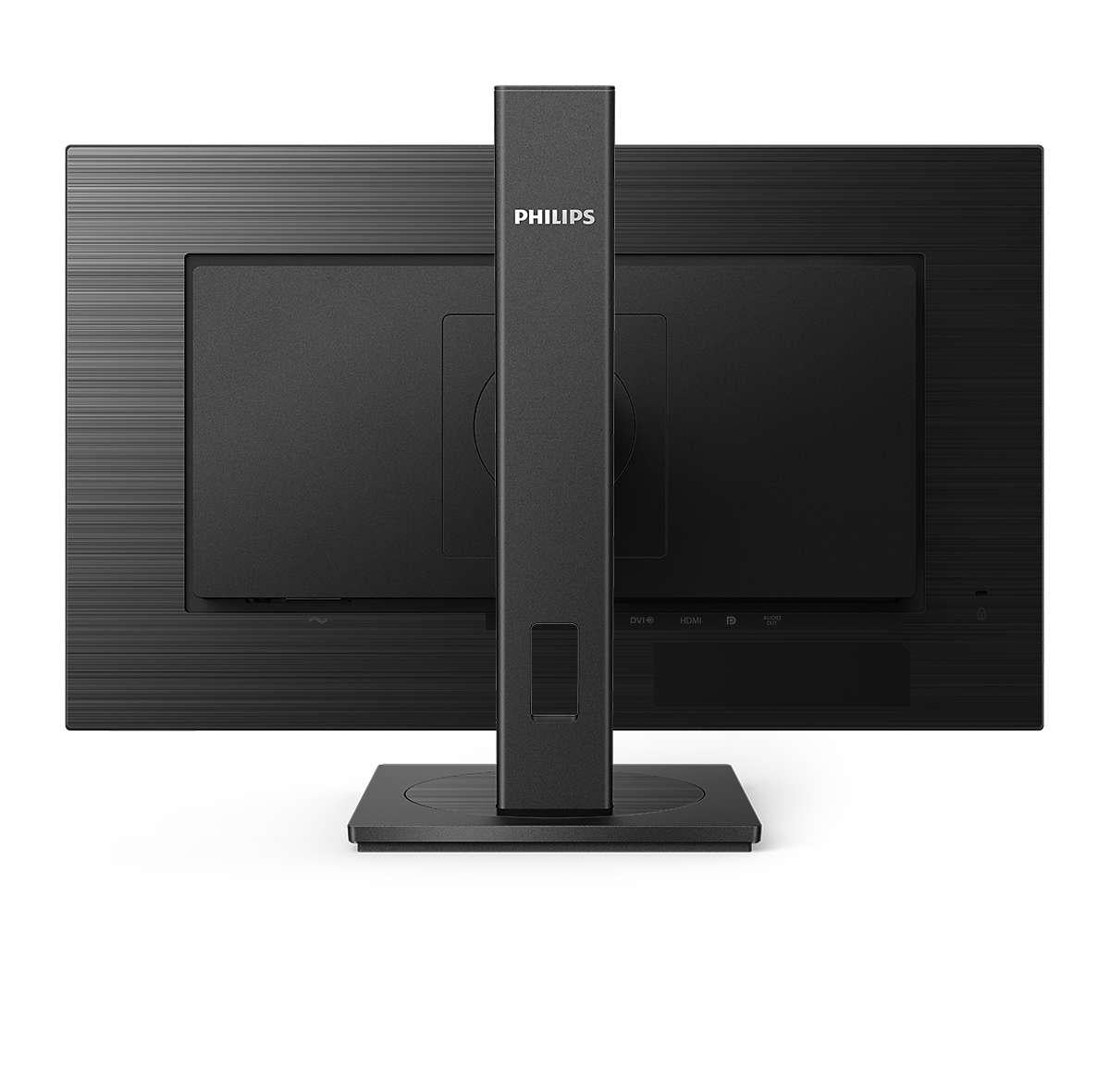 Philips S-line 275S1AE 27 2560 x 1440 (2K) DVI HDMI DisplayPort 75Hz Pivot Skærm Philips