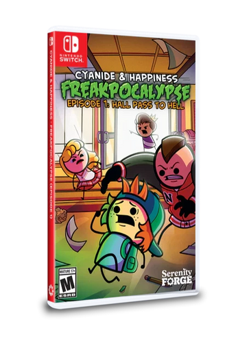 Cyanide & Happiness Freakpocalypse - Episode 1: Hall Pass To Hell (Limited Run) (Import) – omslag til Nintendo Switch