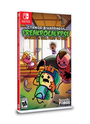 Cyanide & Happiness Freakpocalypse - Episode 1: Hall Pass To Hell (Limited Run) (Import) – omslag til Nintendo Switch