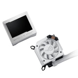 ASUS ROG RYUJIN III 360 ARBG WHITE Ed. AiO Water Cooler w. 3.5" LCD, 3x120mm ROG ARGB MD Fans 2200 ASUS