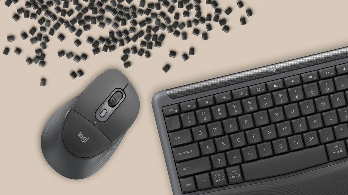 Logitech - Signature Comfort Plus MK880 - Graphite Logitech