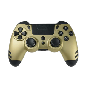 Steelplay MetalTech – trådløs controller i guld til PS4 og PC – forside