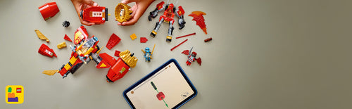 LEGO NINJAGO 71830 Burzowy jeździec-mech Kaia Lego