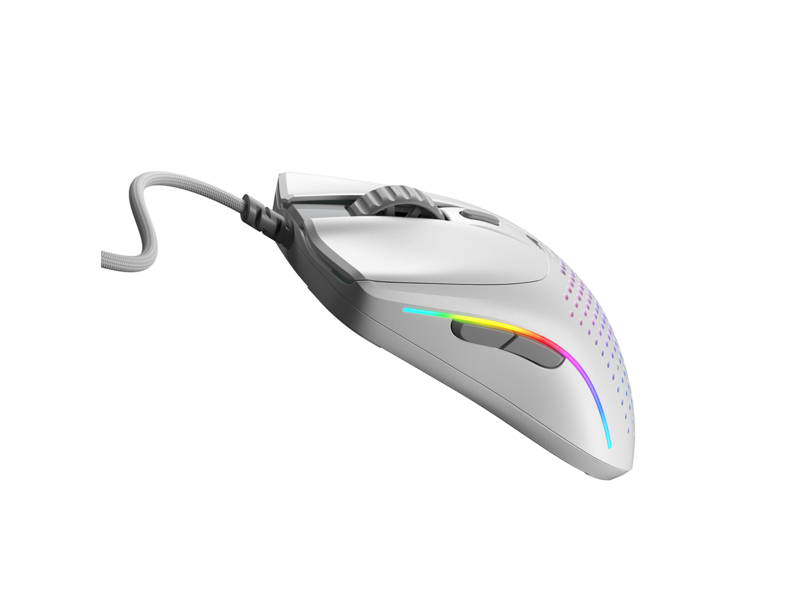 Glorious Model O 2 Mini - Mat hvid Glorious