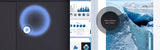 ASUS ProArt GoPro Edition PX13 HN7306EA-LX036W – illustreret i brug (vinkel 3); tastaturlayout illustrativt