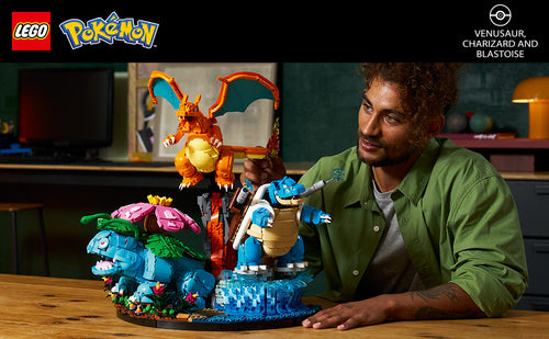 LEGO - Pokémon - Venusaur, Charizard and Blastoise (72153)