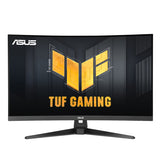 ASUS TUF Gaming VG32VQM5B – skærm og stativ set direkte forfra