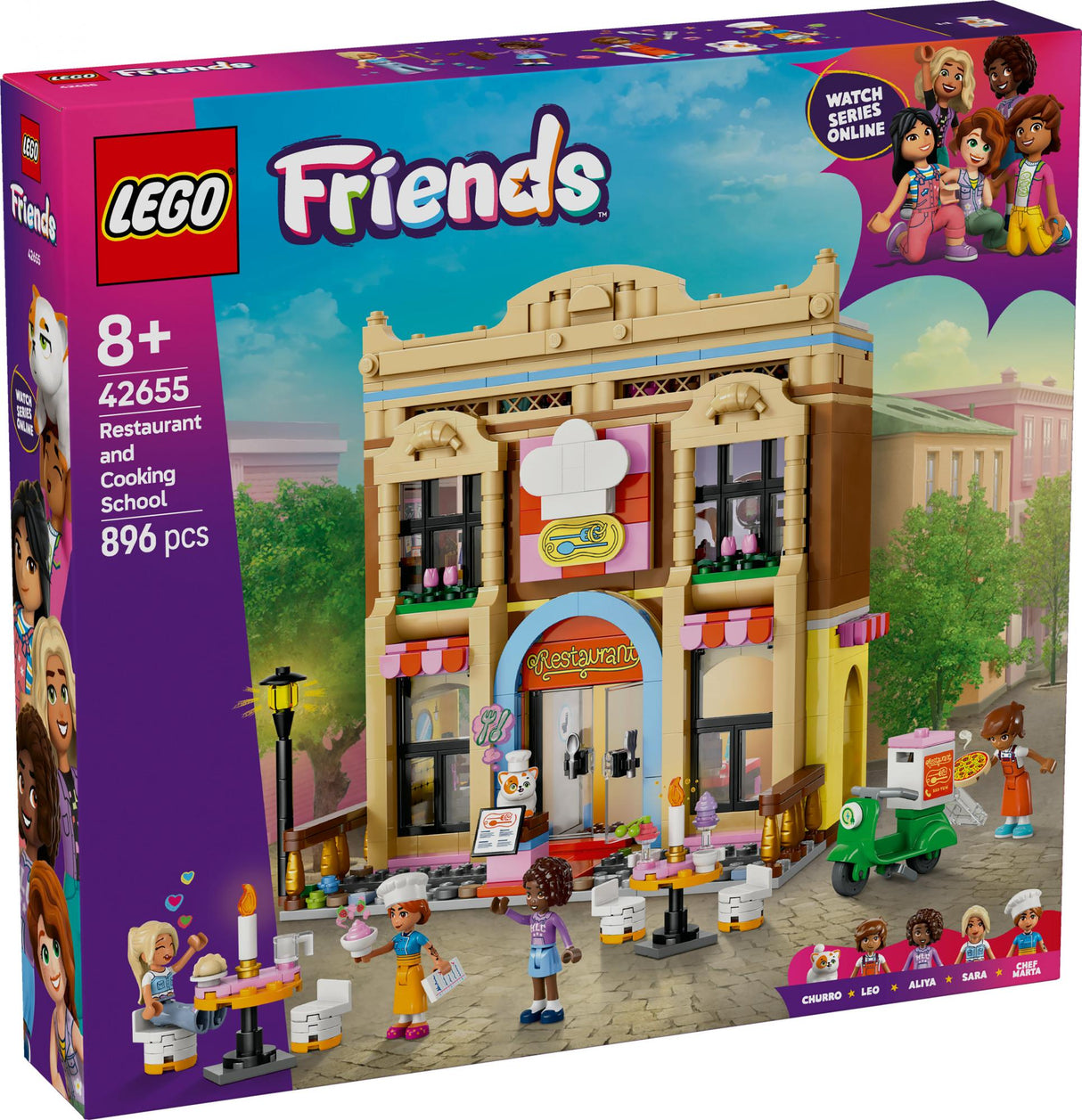 LEGO 42655 Friends Restaurant and Cooking School LEGO