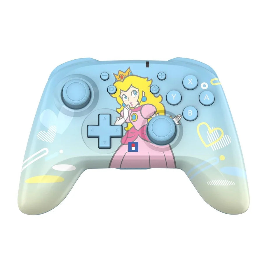 HORI - Wireless HORIPAD - Peach - Light Blue  - Switch/ Switch 2