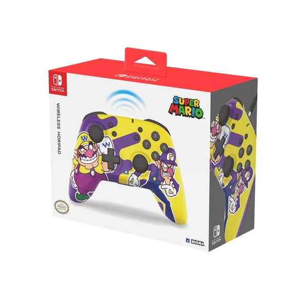 HORI Trådløs HORIPAD (Wario & Waluigi) til Switch og Switch 2