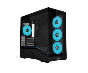 Lian Li Vector V100 Mini Black (med 4 st RGB-fläktar) 