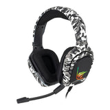 Gaming headphones Havit H653d Camouflage white Havit