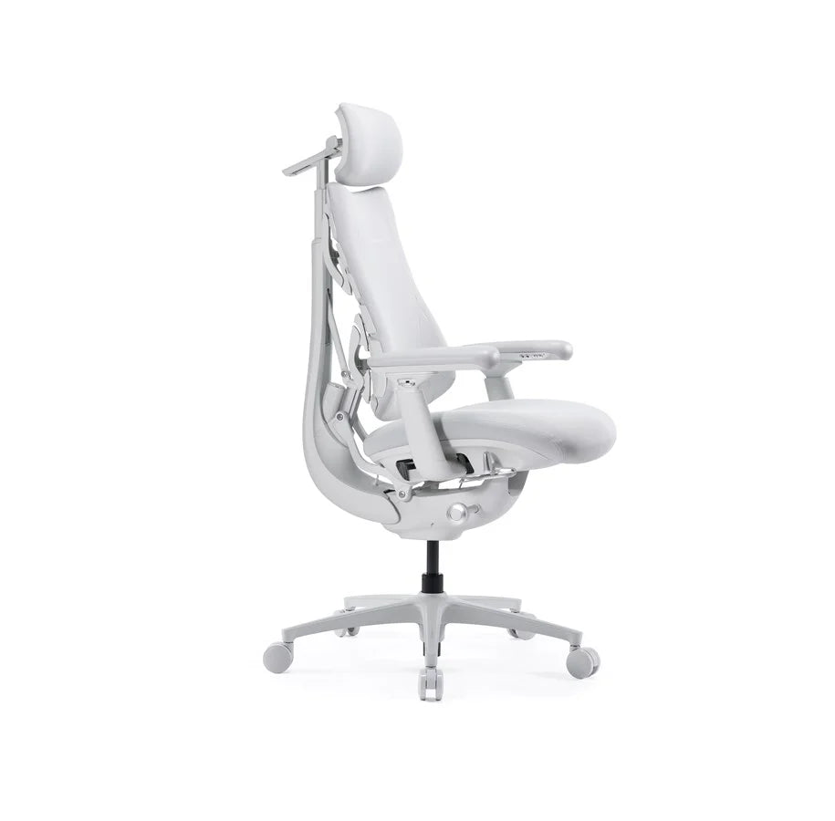 LiberNovo Omni Pro Dynamisk Ergonomisk Stol - 48 cm Hvid