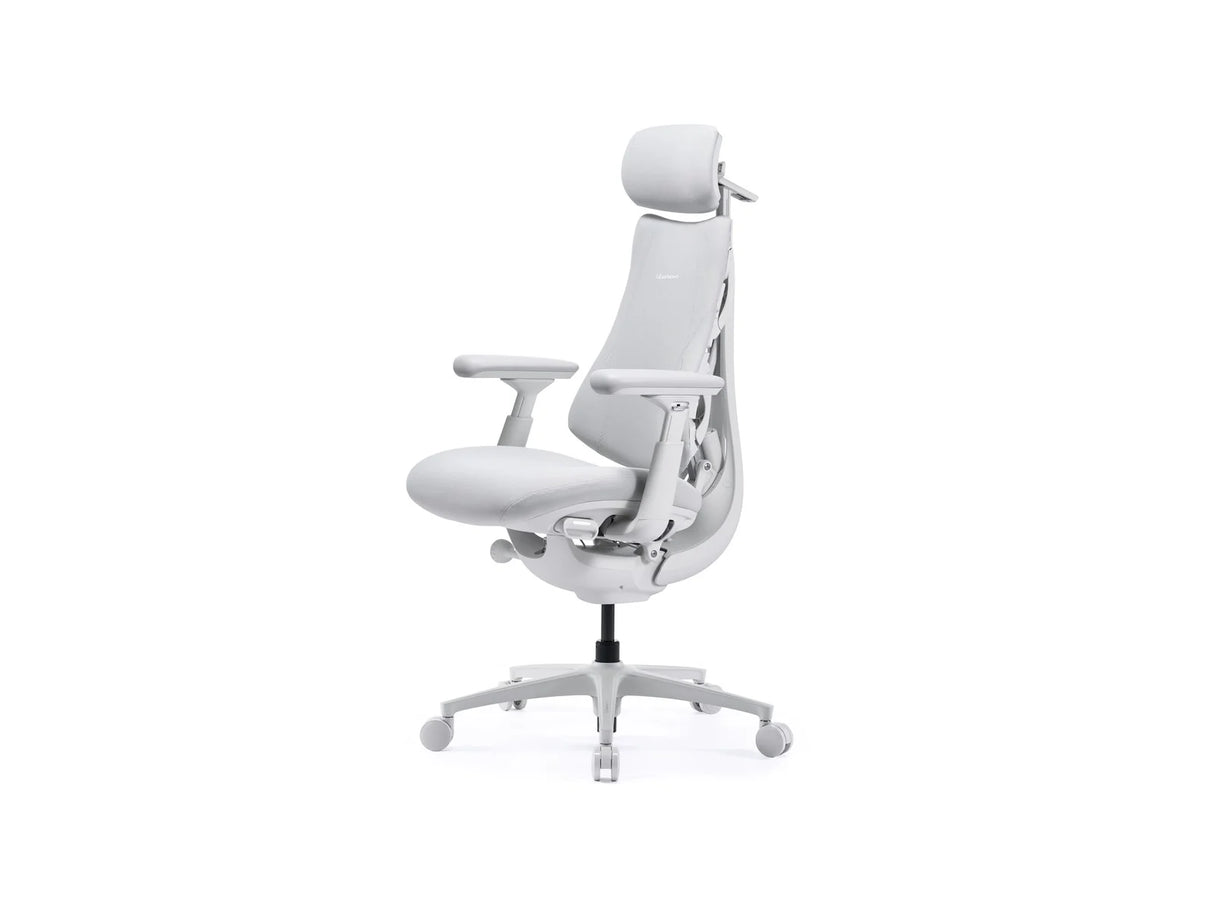 LiberNovo Omni Pro Dynamisk Ergonomisk Stol - 48 cm Hvid