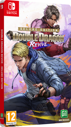 Double Dragon Revive – Deluxe Edition – Nintendo Switch – spilomslag