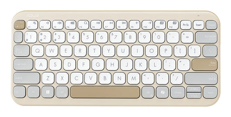 ASUS Marshmallow KW100 beige/grå – set forfra
