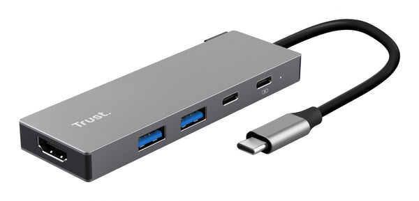 Trust Dalyx 5-i-1 USB-C Multiport-adapter