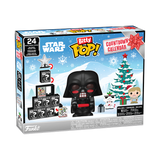 Funko Bitty Pop! Star Wars julekalender – 10 figurer – kalender og viste indholdsdele