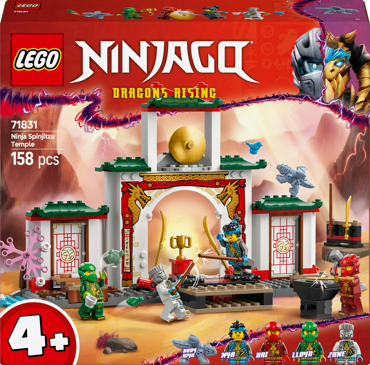 LEGO 71831 Ninjago Spinjitzu Ninja Temple LEGO