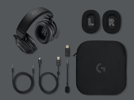 Logitech G Pro X 2 Trådløs Kablet Headset Sort Logitech
