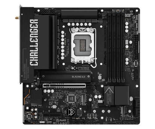 ASRock B860M Challenger WiFi bundkort - produktbillede 3