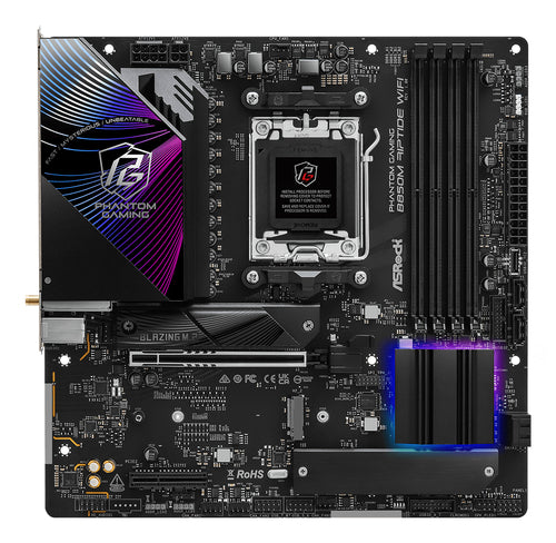 ASRock B850M Riptide WiFi bundkort - produktbillede 2