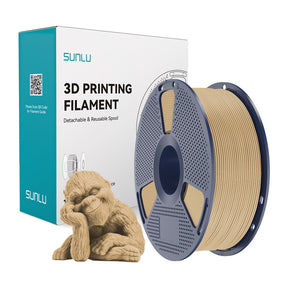 Sunlu Wood filament – ahorn, 1,75 mm, 1 kg