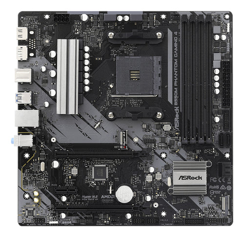 ASRock B550M Phantom Gaming 4 bundkort - AM4, DDR4