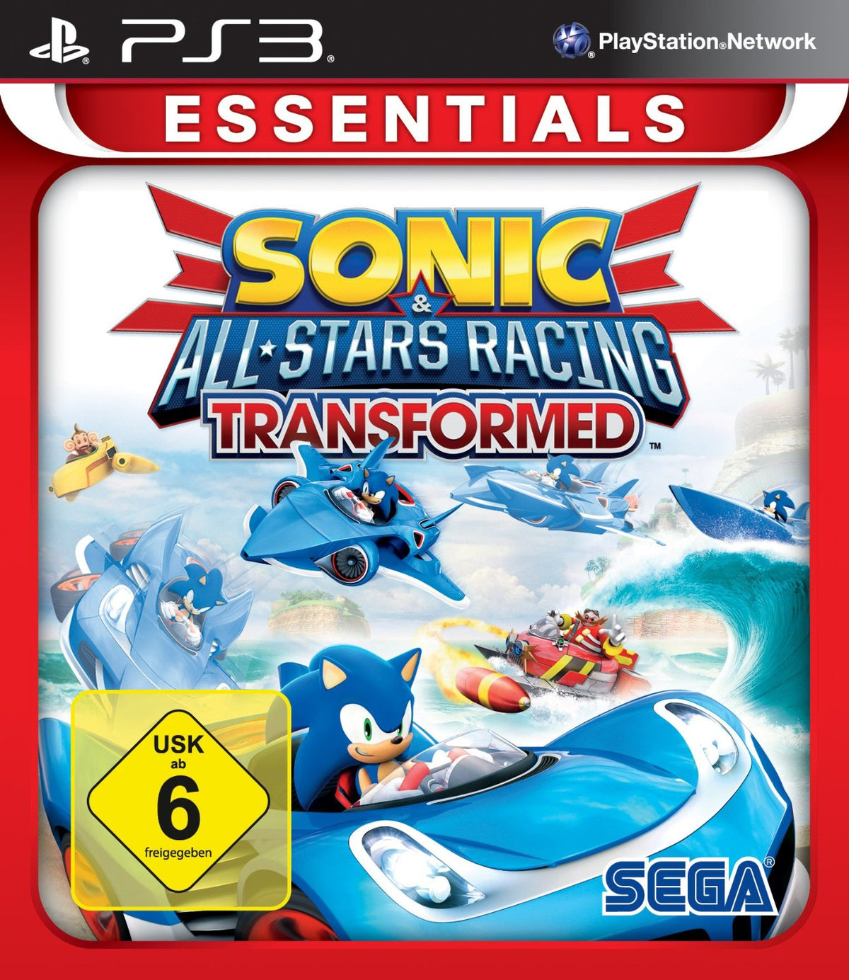 Skip Loader Width Sonic All-Star Racing: Transformed (Essentials) – PlayStation 3 | Geekd
