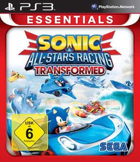 Sonic All-Star Racing: Transformed (Essentials) – PlayStation 3 – spilomslag