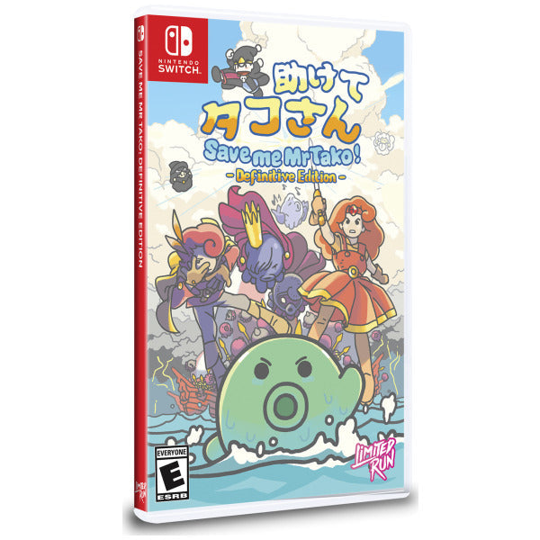 Save Me Mr Tako Definitive Edition – import – Nintendo Switch – spilomslag