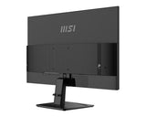 MSI PRO MP275 E14L – 27″ Full HD IPS-skærm, 144 Hz – bagside set skråt