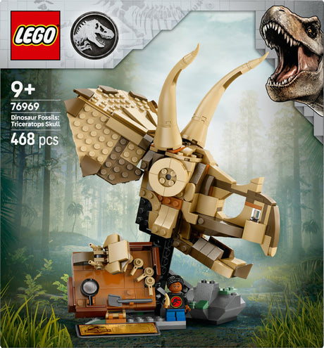 LEGO 76969 Jurassic World Dinosaur Fossils: Triceratops Skull