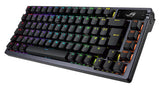 ASUS M701 ROG AZOTH/NXRD/FR – set skråt forfra (vinkel 2); tastaturlayout illustrativt