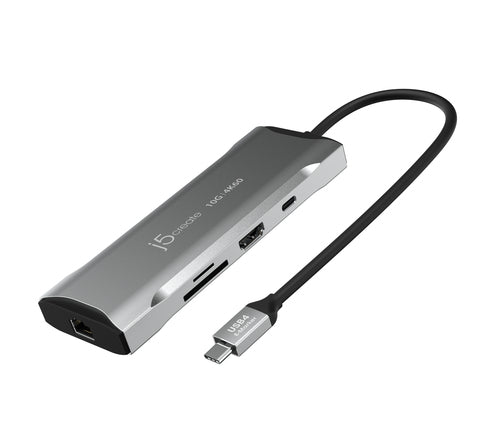 j5create JCD393-N – 4K/60 Hz USB-C mini-dock med 10 Gbit/s USB