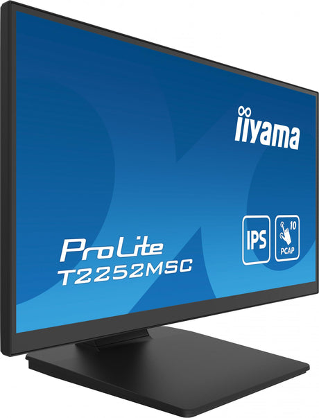 iiyama ProLite T2252MSC-B2 22 1920 x 1080 (Full HD) HDMI DisplayPort 60Hz Iiyama