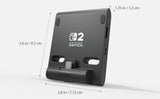 HORI - Dual USB PlayStand for Nintendo Switch 2 - Dark Grey HORI
