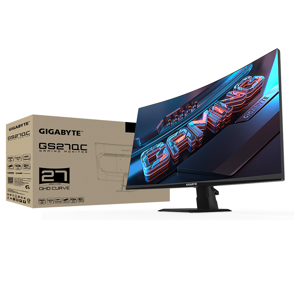 Gigabyte GS27QC 27 2560x1440@165Hz Displayport HDMI