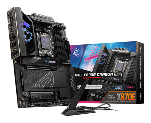 MSI MPG X870E CARBON WIFI bundkort - AM5, ATX - visning 1