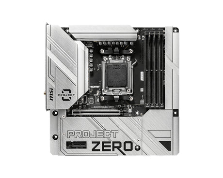 MSI B650M PROJECT ZERO - Socket AM5 - motherboard MSI