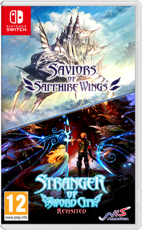 Saviors of Sapphire Wings/ Stranger of Sword City Revisited – omslag til Nintendo Switch