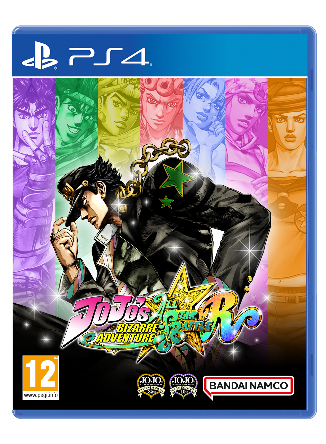 JoJo's Bizarre Adventure: All-Star Battle R – PlayStation 4 – spilomslag